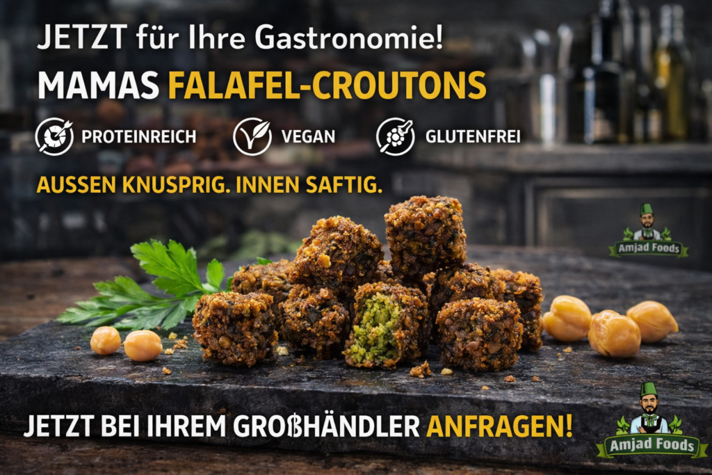 Falafel Croutons Amjad Foods Mama