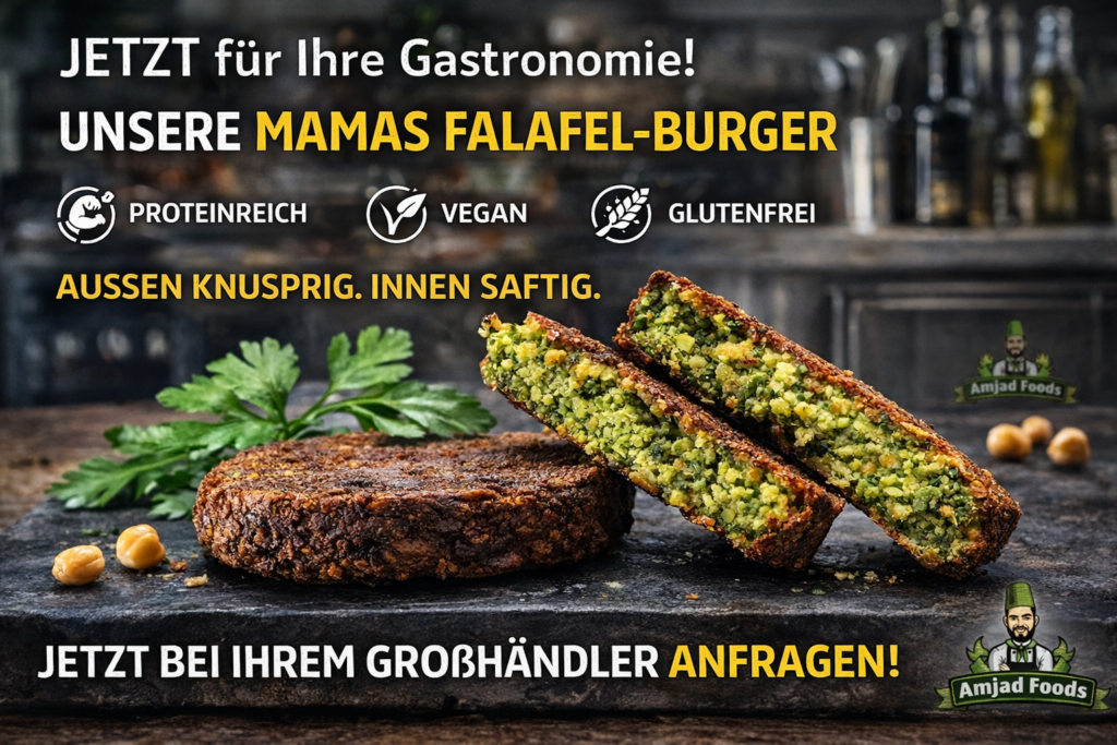 Mamas falafel burger